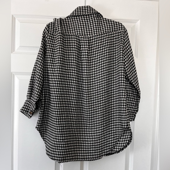 Oversized patterned button up - Picture 3 of 3